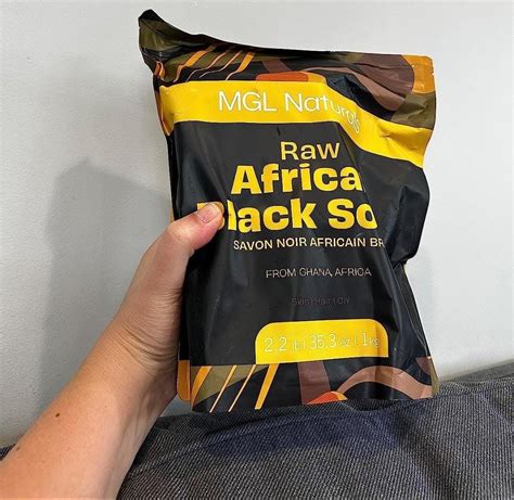 Raw African Black Soap – MGL Naturals