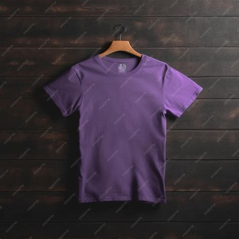 Premium AI Image | Purple Tshirt Mockup Shirt mockup set purple tee ...