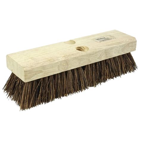 Amazon.com: Weiler 44026 Heavy Duty Deck Scrub Brush with Natural ...