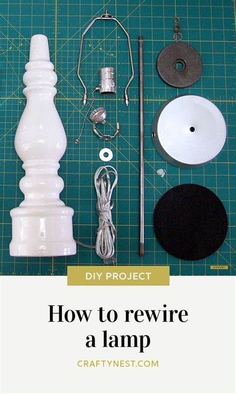 Image result for How to Rewire a Lamp Tutorial