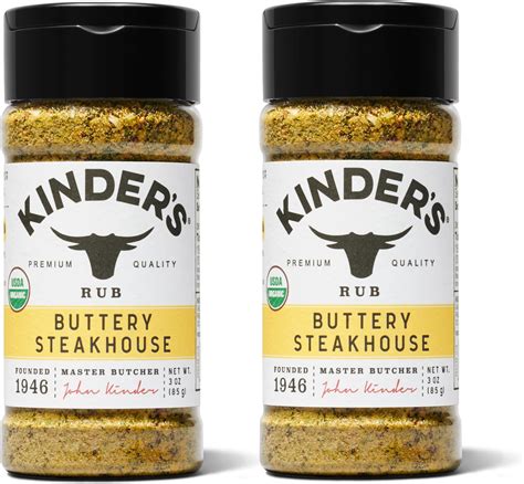 Amazon.com: Kinder's Organic Cracked Pepper and Lemon, Premium Quality ...