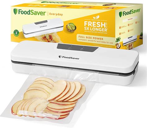 Amazon.com: FoodSaver Everyday Vacuum Sealer Machine | Keeps Food Fresh ...