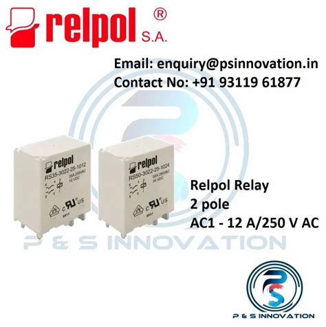 Industrial Relay - Relpol Relay 2 Pole Distributor / Channel Partner ...