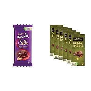 Cadbury Dairy Milk Silk Fruit and Nut Chocolate Bar, 137g (Pack of 3 ...