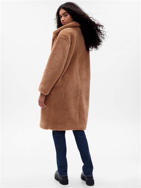 Long Sherpa Coat | Gap