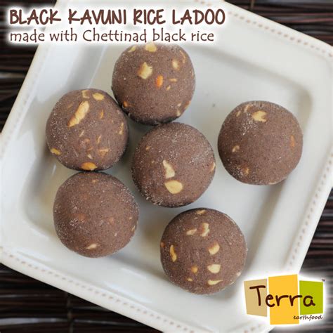 Terra-Kavuni Rice Ladoo – Terra Earthfood