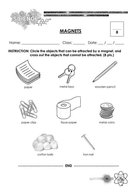 Image result for Printable Magnet Worksheet