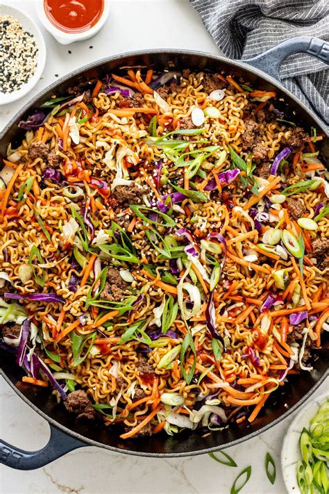 Ground Beef Ramen Recipe