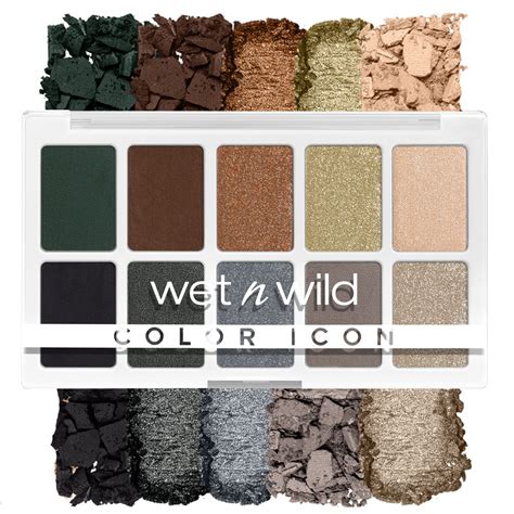 Buy Wet n Wild NEW Color Icon 10 - Pan Shadow Palette - Lights off ...