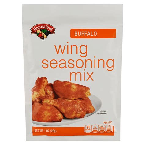 Hannaford Buffalo Wing Seasoning Mix (1 oz) Delivery or Pickup Near Me ...