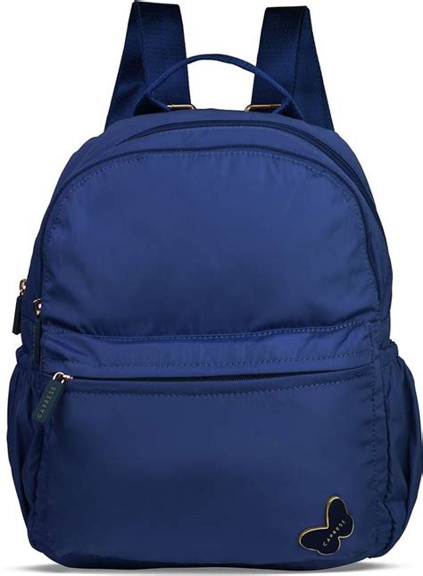 Caprese ZENA BACKPACK MEDIUM NAVY 28 L Backpack Navy - Price in India ...