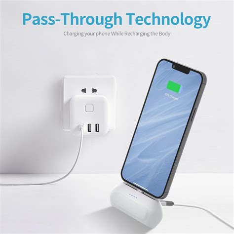 Buy TQGX Small Portable Charger 4800mAh Ultra-Compact Cordless Fast ...