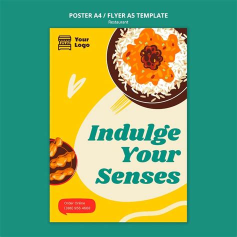 Food poster design 2024 PSD, High Quality Free PSD Templates for ...