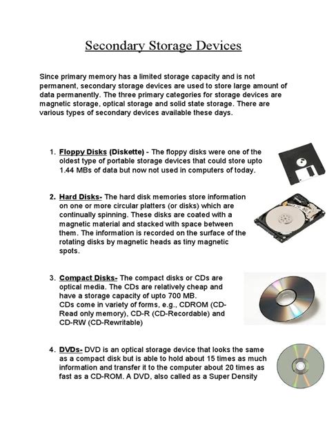Secondary Storage Devices 的图像结果