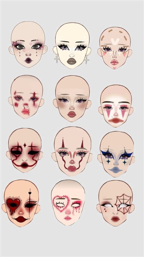 makeup | Halloween makeup easy, Halloween eye makeup, Scary makeup