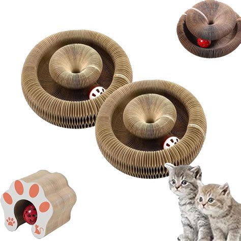 Amazon.com : Marlene Pets, Magic Organ Cat Scratcher, Marlene Round ...