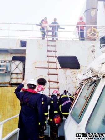 舟山水域一外籍船起火17名船员全部获救 - 在航船动态 - 国际船舶网