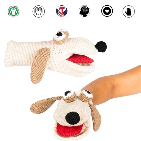 Image result for Dog Hand Puppet