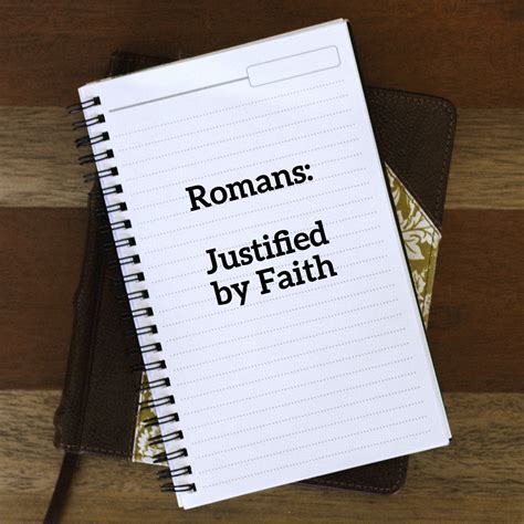 Justified by Faith – Cashion First Baptist Church