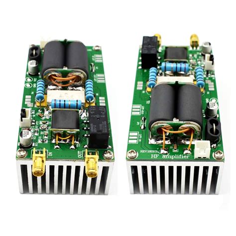 100W SSB Linear HF Power Amplifier For YAESU FT-817 KX3 Heatsink CW AM ...