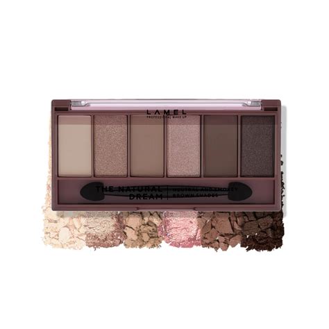 Buy Lamel- The Natural Dream Eyeshadow Palette 403-Smoky Nude |Six ...
