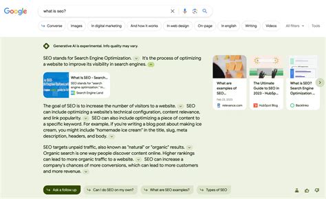 Google’s AI Search Generative Experience: The Impact on SEO