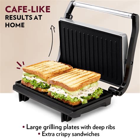 Buy Prime Grill Sandwich Maker 700W at Best Price Online in India - Borosil