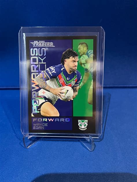 2023 NRL TRADERS TITANIUM FORWARDS & BACKS - WAYDE EGAN - WARRIORS ...