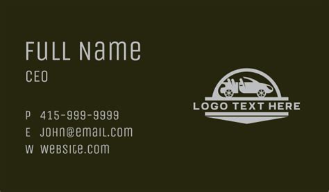 Mechanic Business Card Design 的图像结果