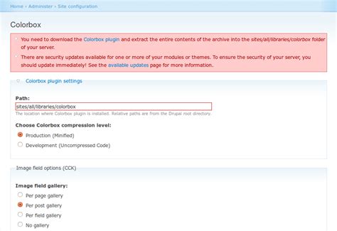 Image result for Color Box Drupal