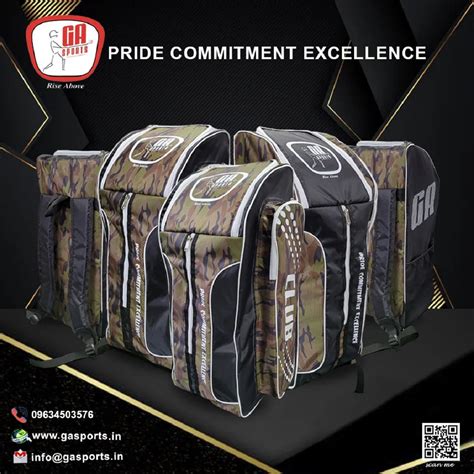 Cricket Backpack & Duffle – gasportsmeerut