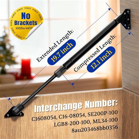 ARANA C1608054 20 Gas Prop Spring Strut 20 inch 100 Lb India | Ubuy