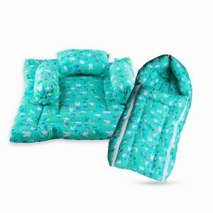 Steelbird KoKo Combo of Baby Sleeping Bag with Bed Set |Bedding Set for ...