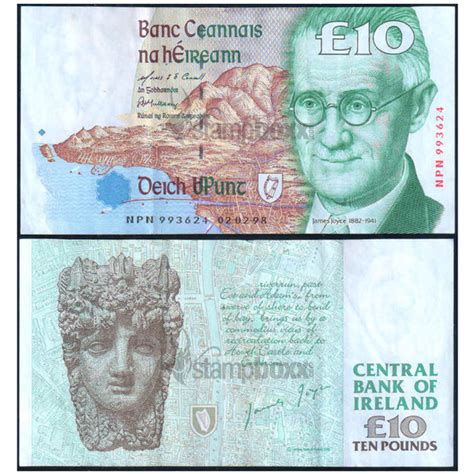 IRELAND 10 POUNDS 1998 P-76 XF – Stampboxx