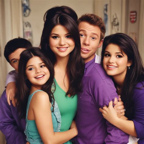 A Joyful Family Portrait Featuring Five Smiling Young Individuals Together