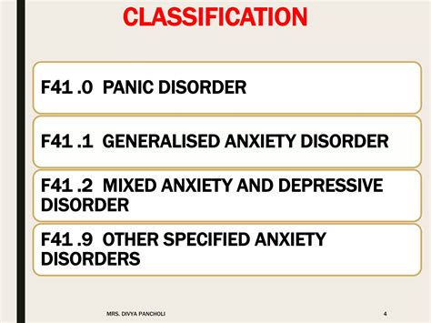 PANIC ANXIETY DISORDER | PPTX