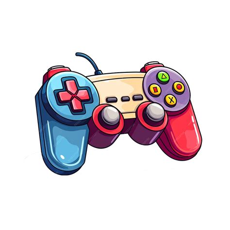 Game controller clip art | Premium AI-generated PSD