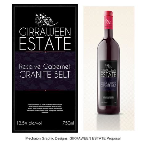 Art Deco Wine Label and Logo design | Freelancer