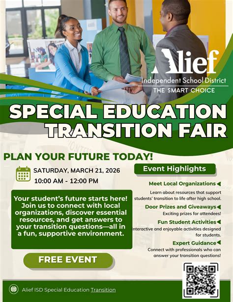 SPECIAL NEEDS FAMILIES: Alief ISD Special Education Transition Fair ...