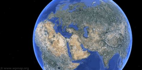 satellite-map-of-the-world3 - Map Pictures