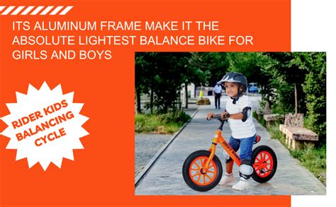 Buy HAPPY BEAR Balance Bike - Toddler Training Cycle for 3-5 Year Old ...