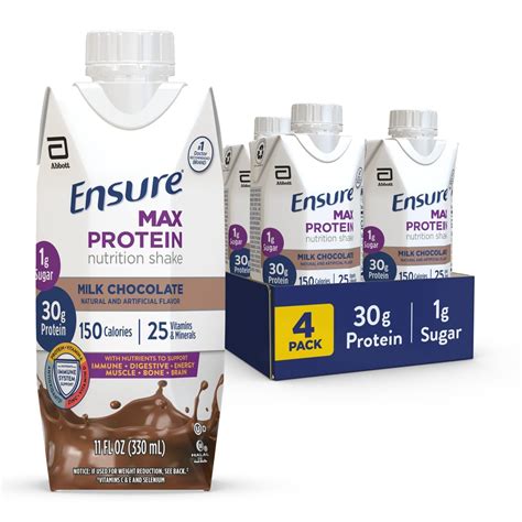 Buy Ensure Max Protein Milk Chocolate tion Shake | 30g Protein, 1g ...