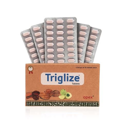 Buy TRIGLIZE TABLET (PACK OF 60TAB) SNMA Online at Low Prices in India ...