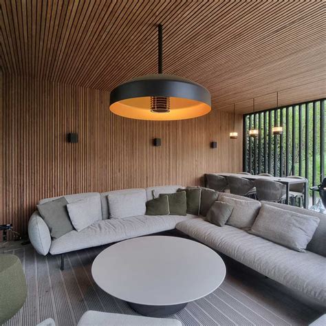 Disc Outdoor Ceiling Heater By Studio Segers By Heatsail
