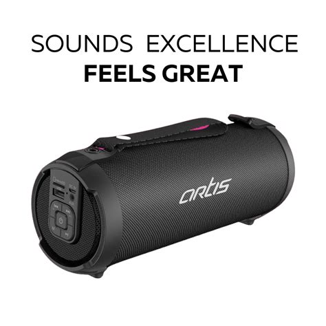 Artis Barrel Bluetooth Speaker With Mic | 16W Output – Elixir Retail