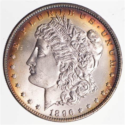 TONED BU - 1896 Morgan Silver Dollar | Property Room