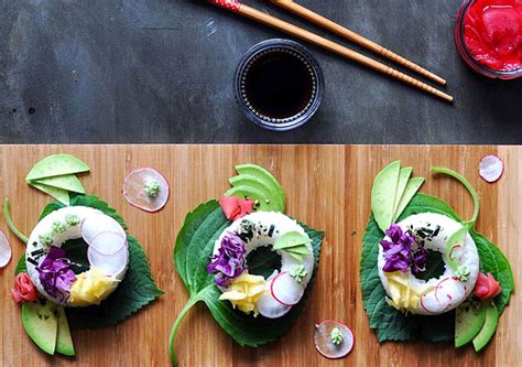 Looking for a healthy alternative to donuts? Try sushi donuts - DS