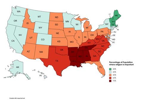 Religion by State Map 的图像结果