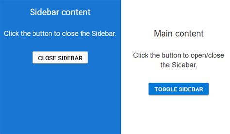 Image result for Close Sidebar
