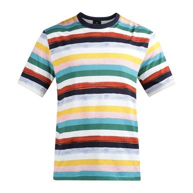 Buy Men Multi Casual Fit Short Sleeves T-shirt Online at The Collective ...